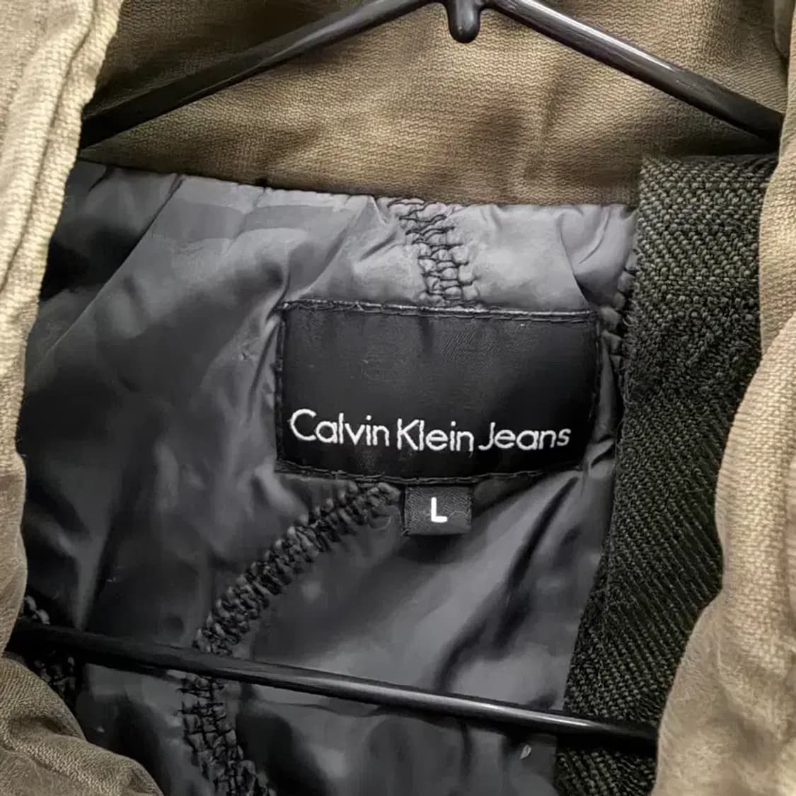 Calvin Klein Jeans 남성 바이커자켓 L 상품이미지8