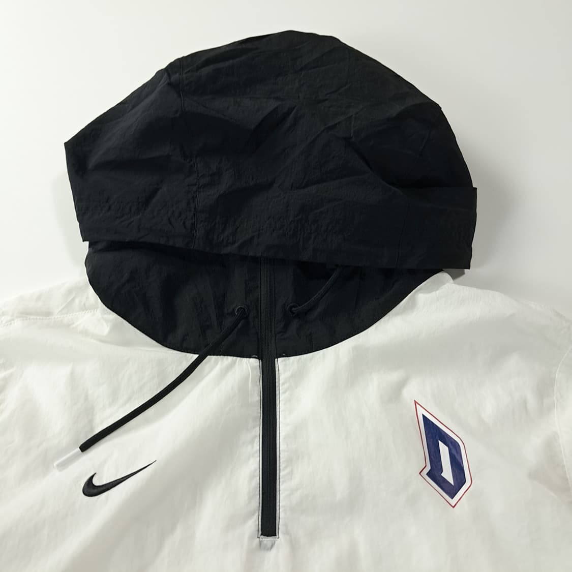 CK190 L 나이키 듀크대학교 화이트 바람막이 후드 아노락 상품이미지2