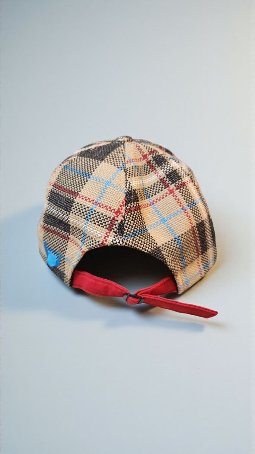 럭키슈에뜨 체크 캡모자 / FREEㅡ제소장품들이라저렴히♡ 상품이미지2