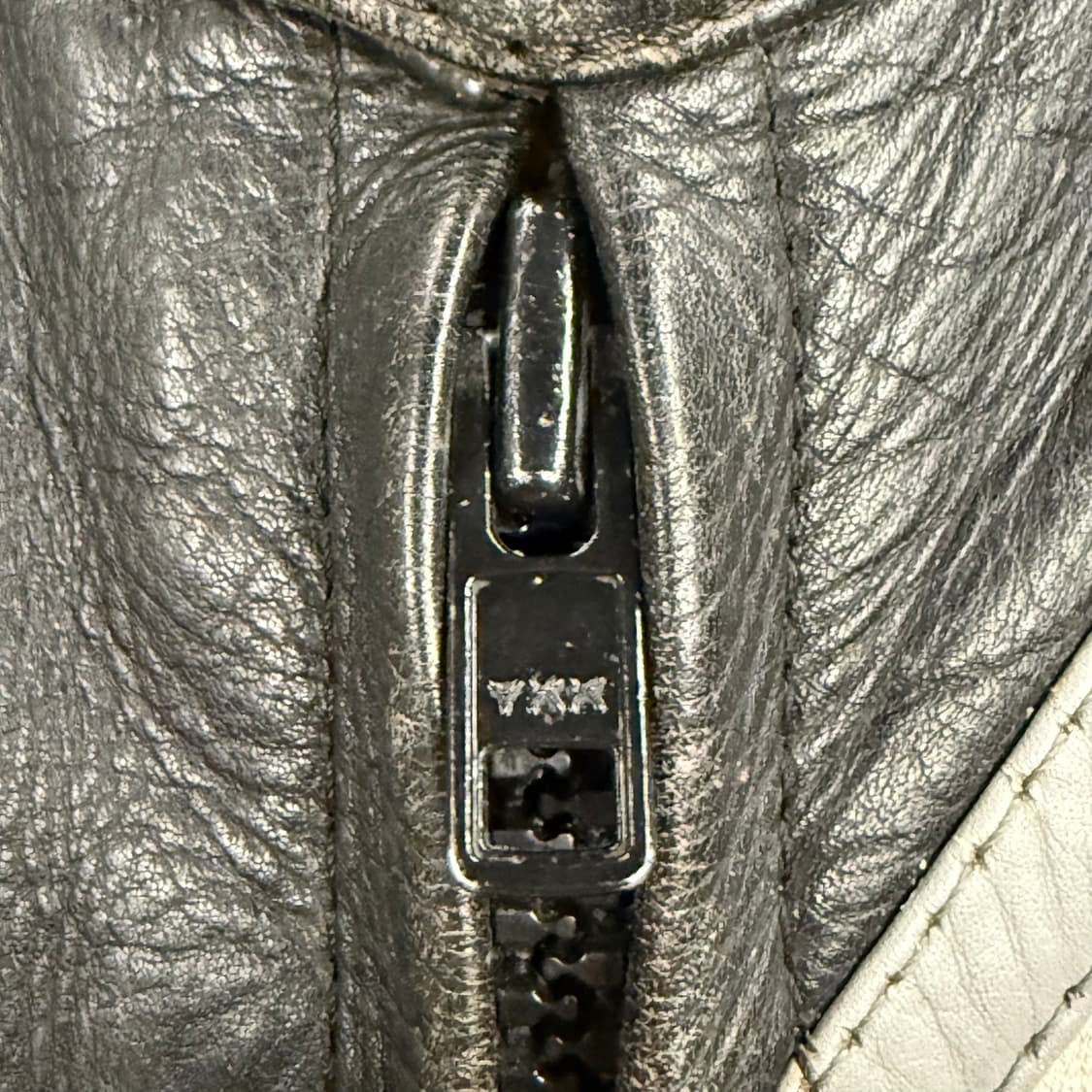 [정품] ECHT LEDER 빈티지 가죽 레이싱 자켓 b10 상품이미지6