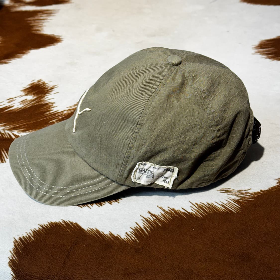 Puma 푸마 립스탑 밀리터리 볼캡 (OS) 카키 상품이미지3