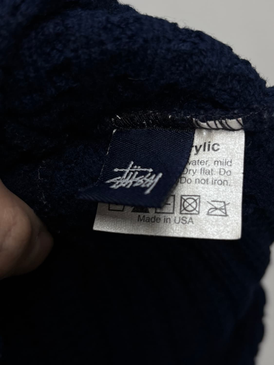 스투시 90s usa 비니 (데드스탁급) 상품이미지3