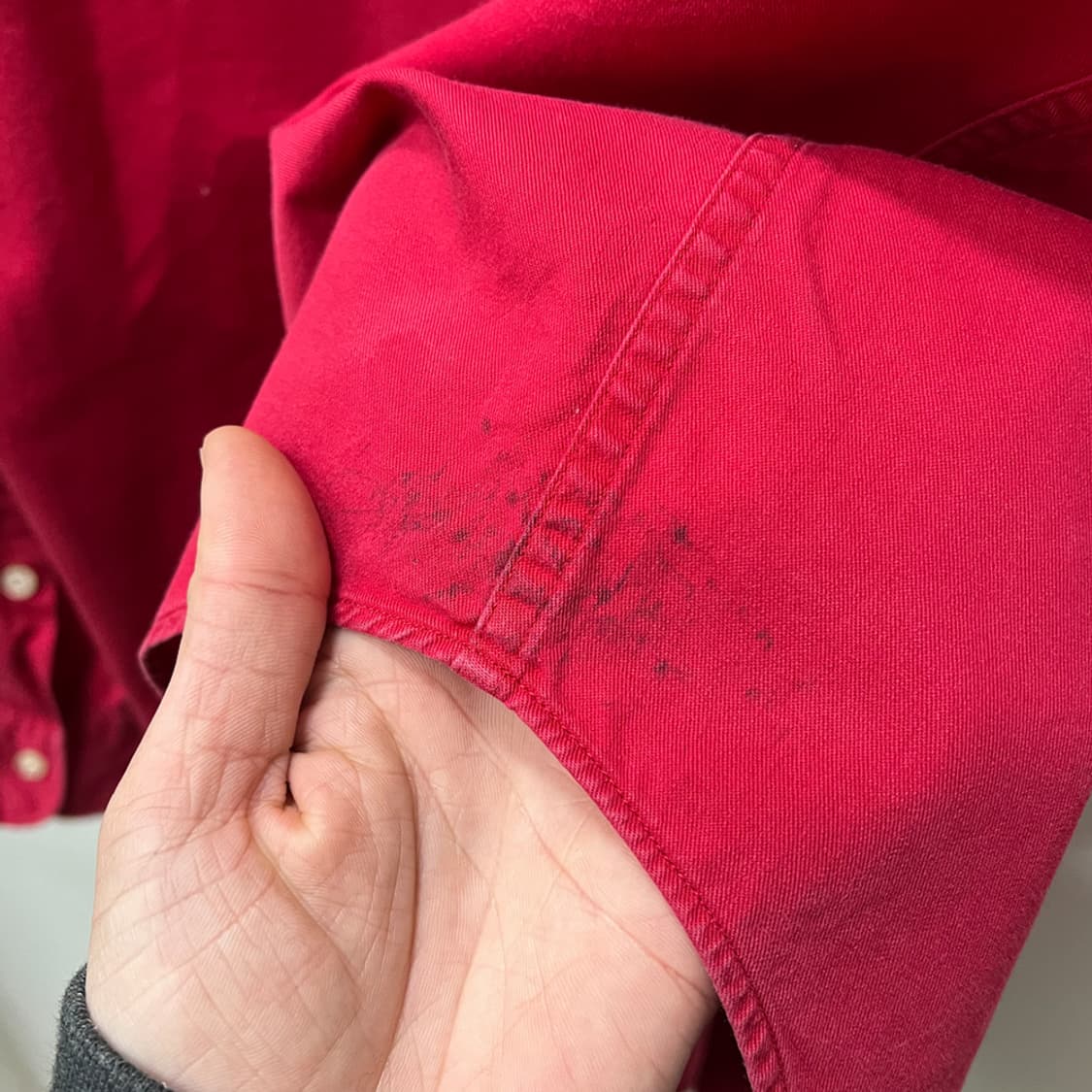 90s 폴로 랄프로렌 블레어 옥스포드 셔츠 남방 해외 M 상품이미지6