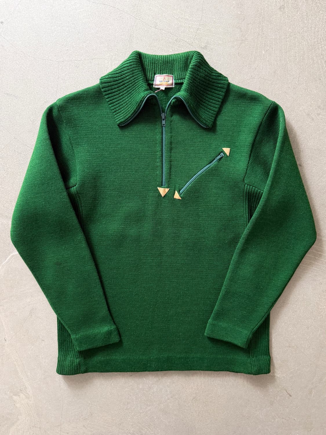 80s Daiwa Sports Half Zip-Up Knit 상품이미지4