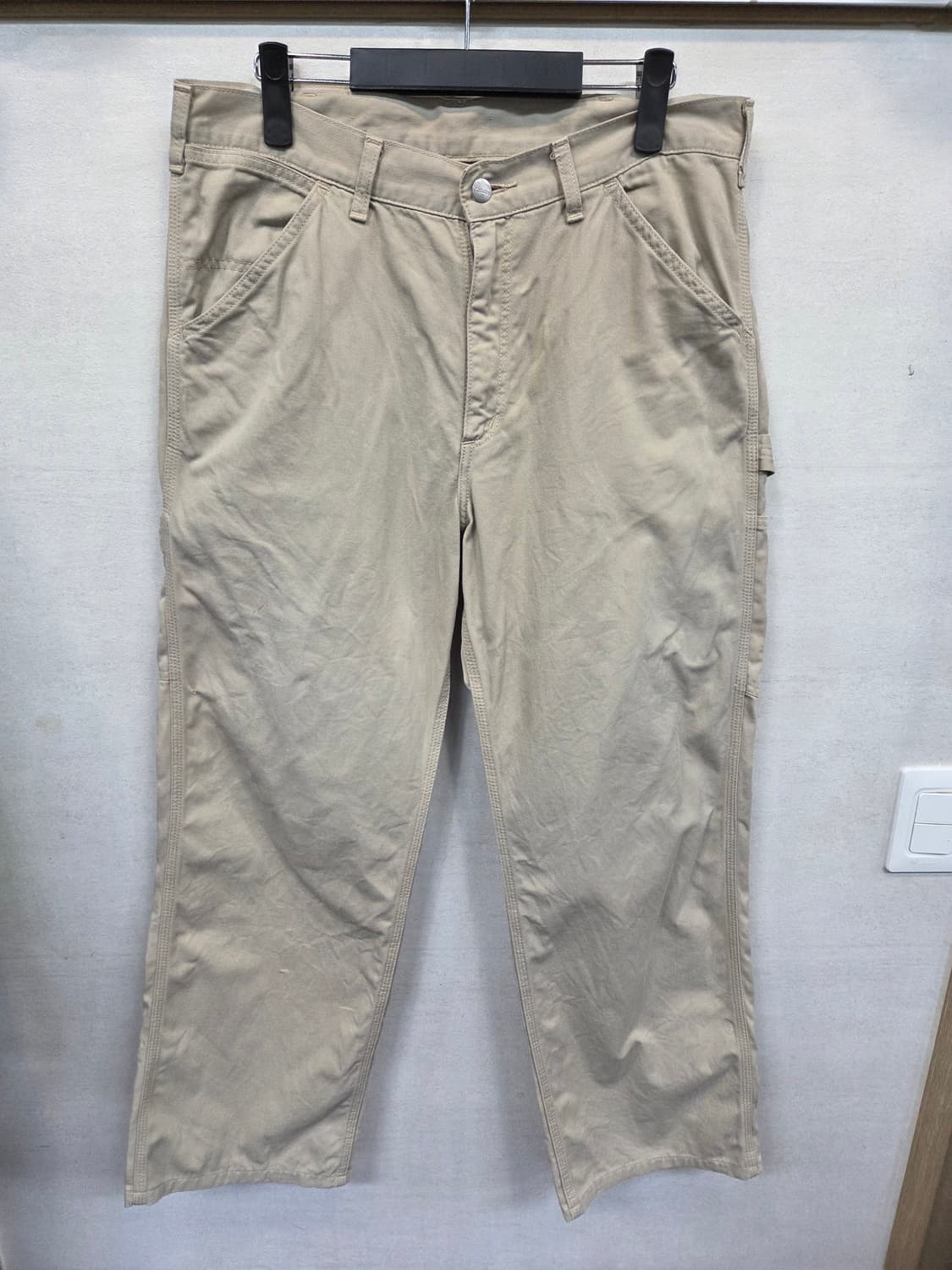 칼하트 빈티지 일본판 카펜터 면 팬츠 xl 대략 33 상품이미지1