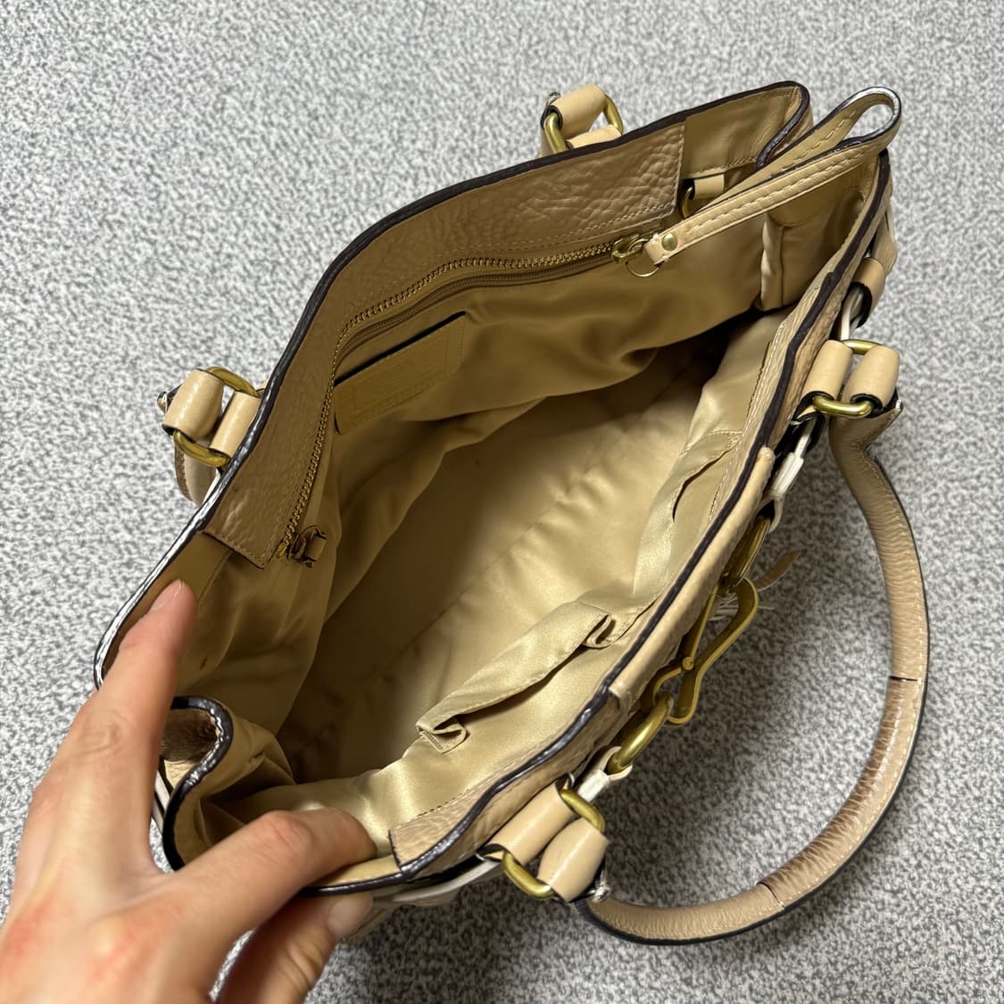 Coach 코치 레더 숄더백 상품이미지7