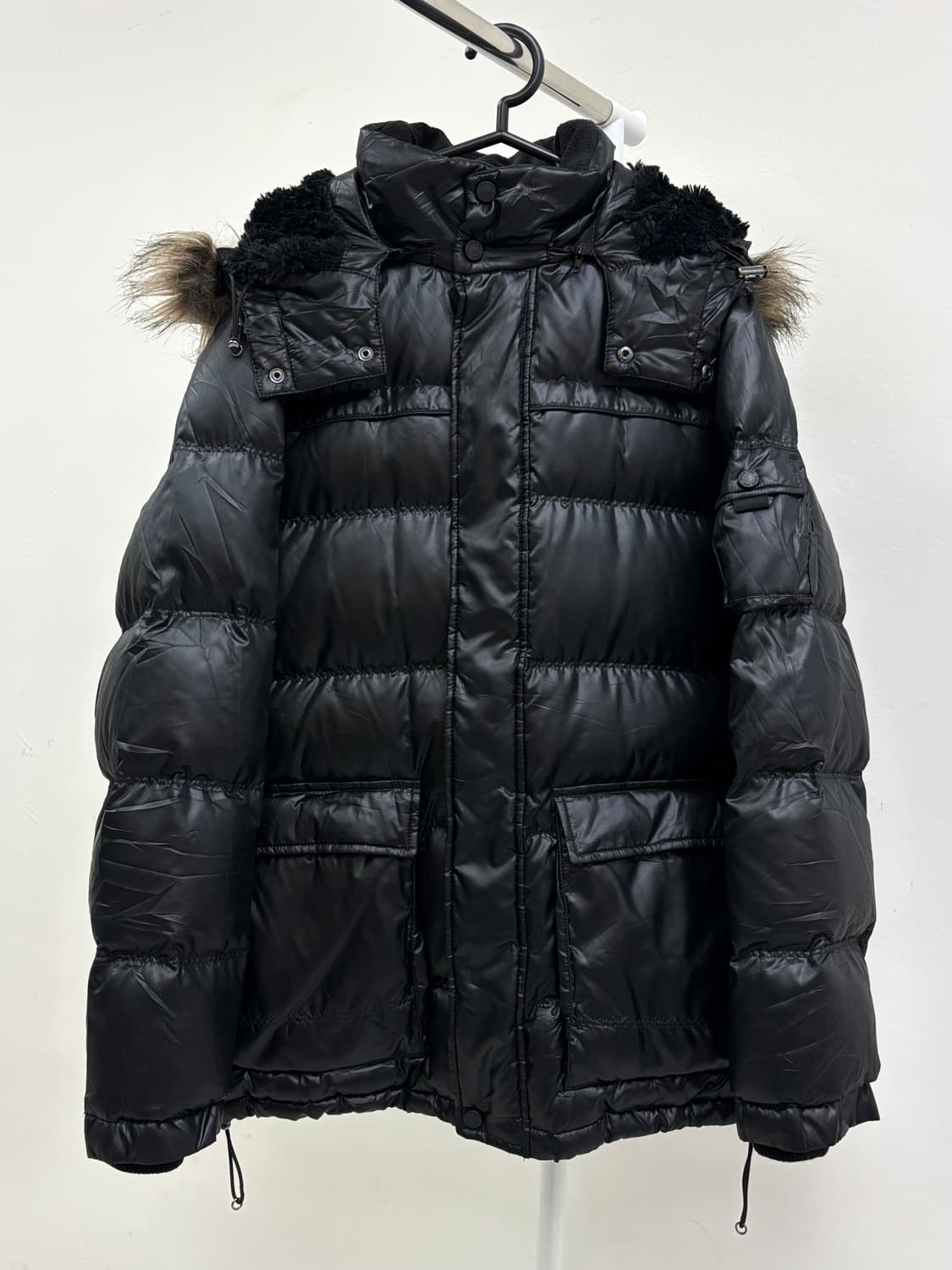 빈티지 블랙 점퍼 패딩 상품이미지6