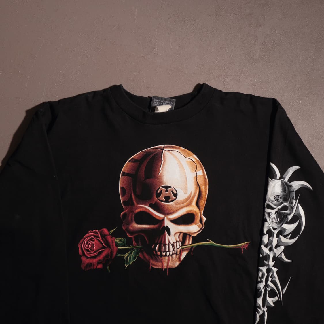 SKULL PRINTING FUNK LONG SLEEVE 상품이미지2