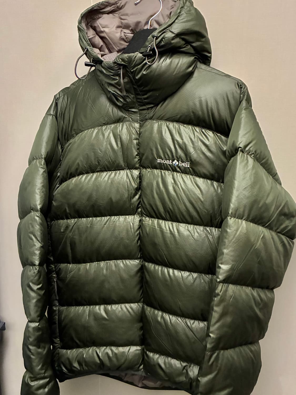 (L)mont-bell japan 몽벨 알파인 구스다운 후드 패딩점퍼 상품이미지2