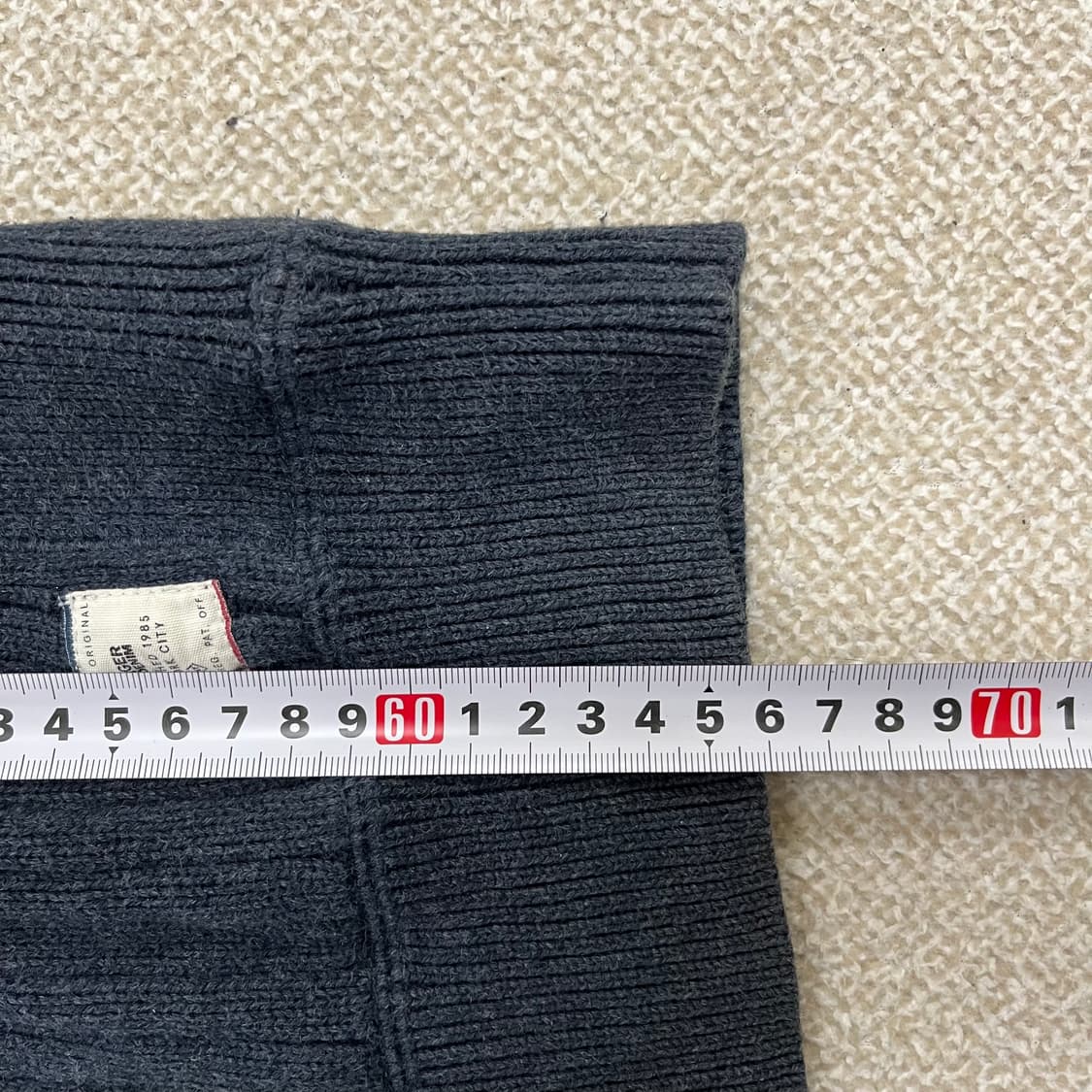 M 타미힐피거 니트 집업 가디건 0220M 상품이미지5