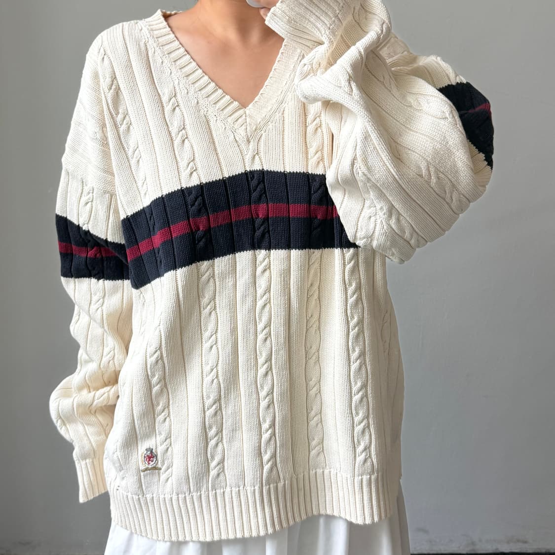 [XXL] 타미힐피거 니트 상품이미지1