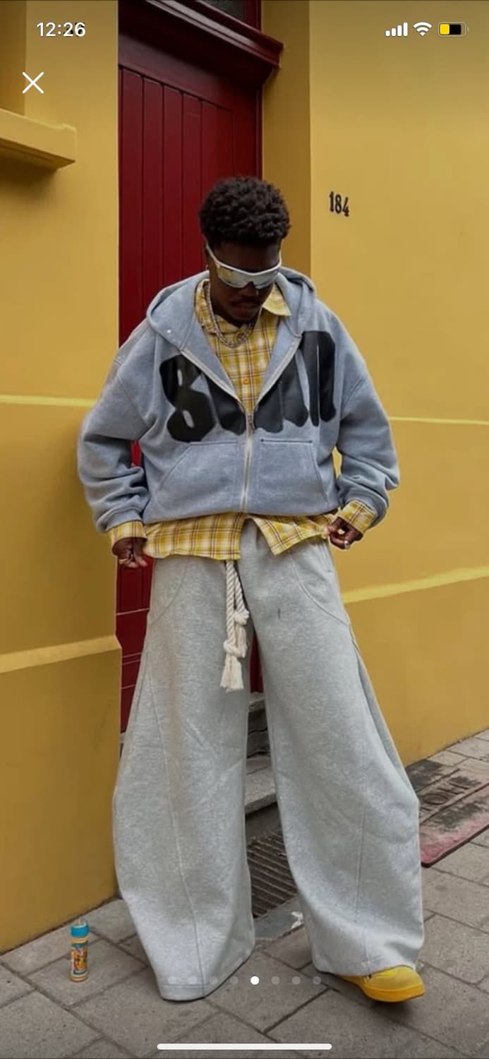 Aelfric Eden슈퍼 배기 배럴 스웨트팬츠 상품이미지1