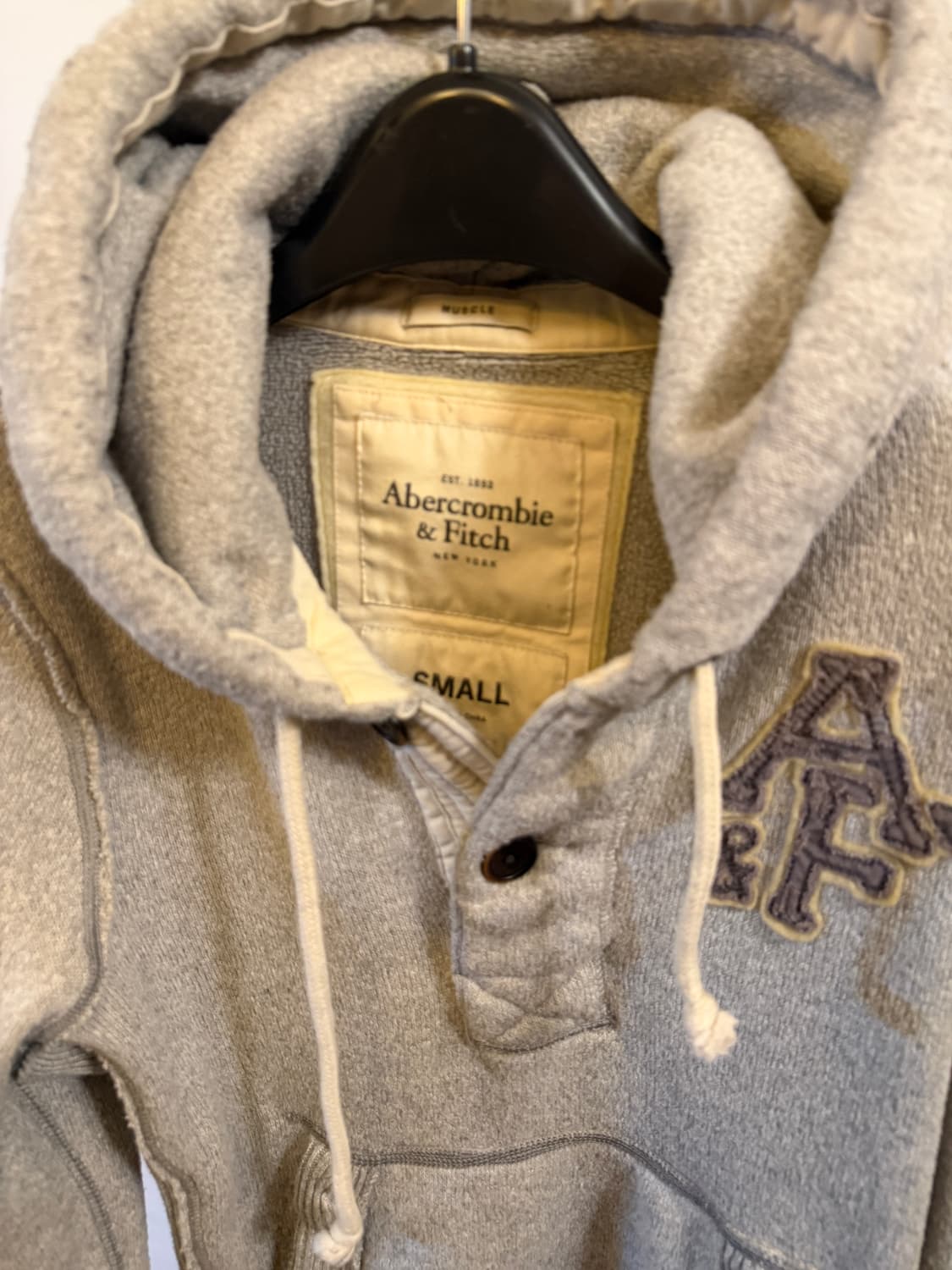 아베크롬비 국내유일 y2k 헨리넥 후드 상품이미지4