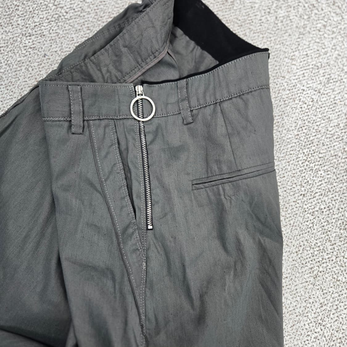 0821.듀엘 카키색 와이드 큐롯팬츠 55 상품이미지6