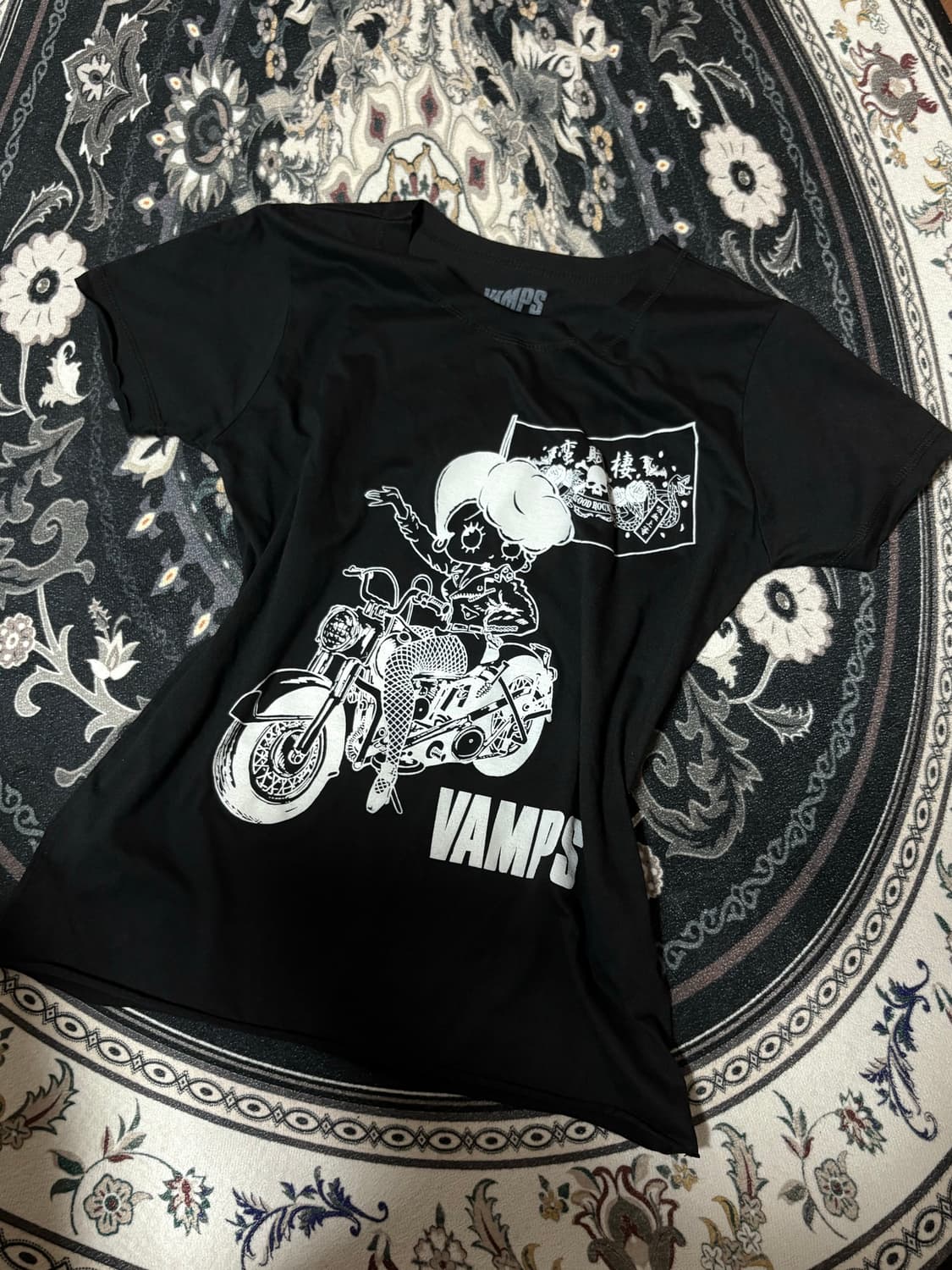 Vamps betty boob japanese vintage 반팔 탑 상품이미지1