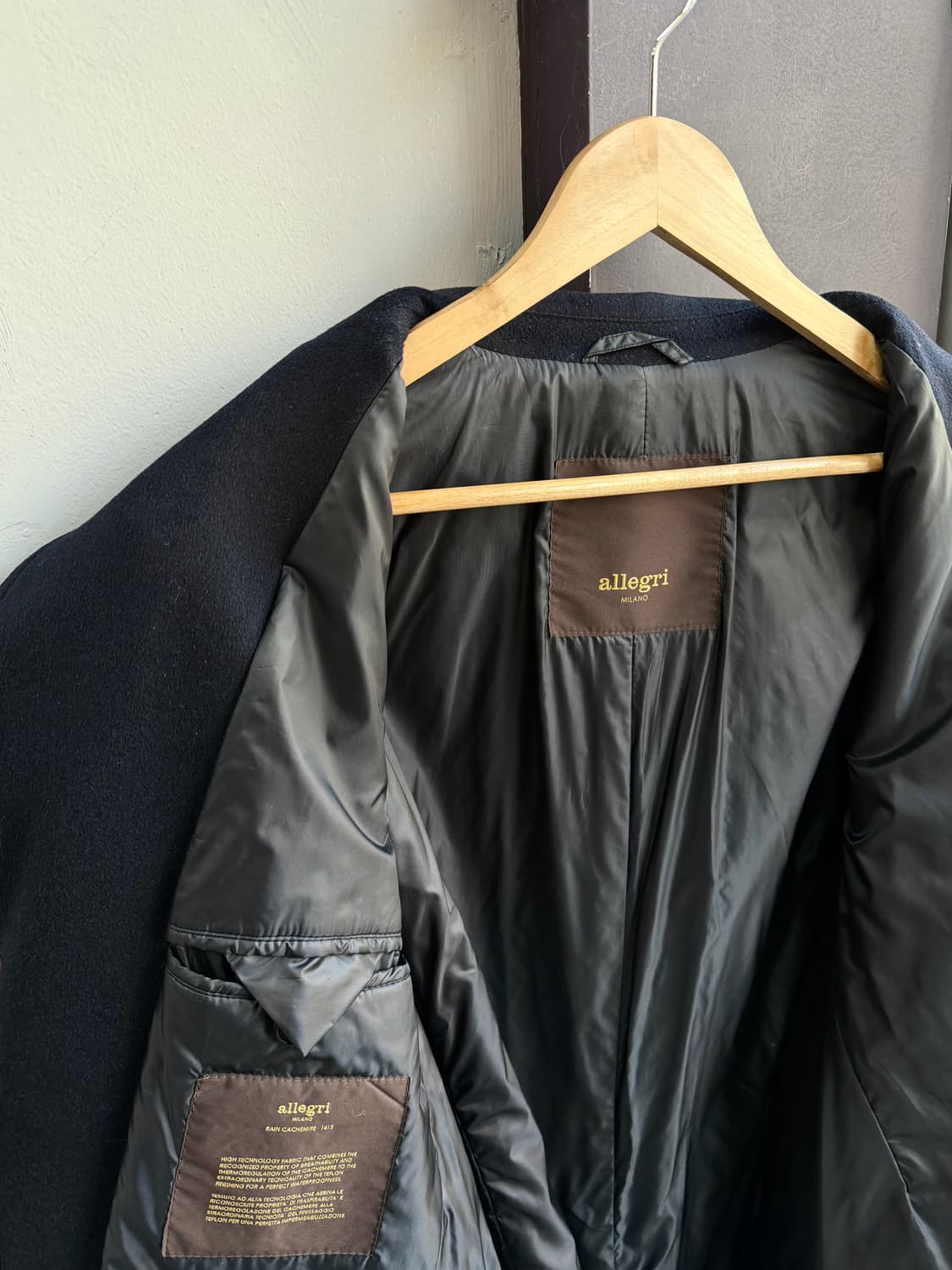50/ 알레그리 레인 캐시미어 테크놀로지 코트 자켓 상품이미지6