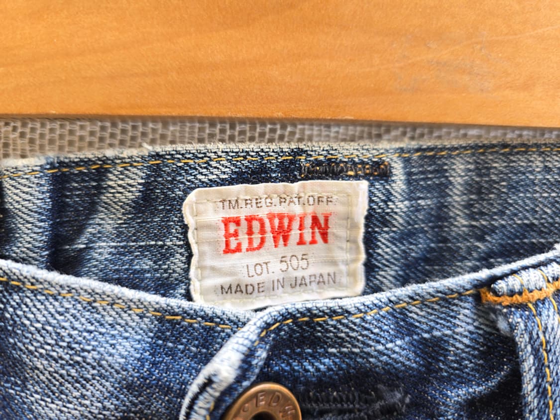 에드윈 505zx 셀비지 (made in japan) 상품이미지5