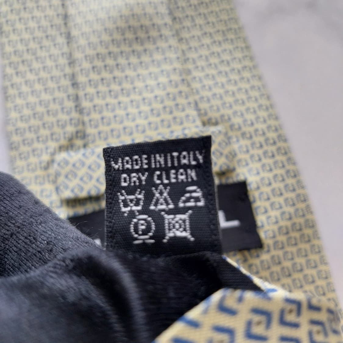 란셀 실크 카키 기하학 패턴 넥타이 9.7cm A+등급 K1207
 상품이미지10