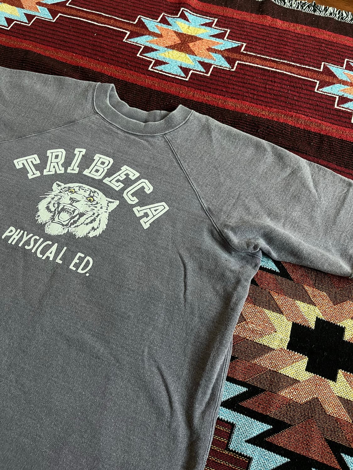 반스아웃피터스 반팔 스웻셔츠 하프 슬리브맨투맨 BARNS OUTFITTE 상품이미지3