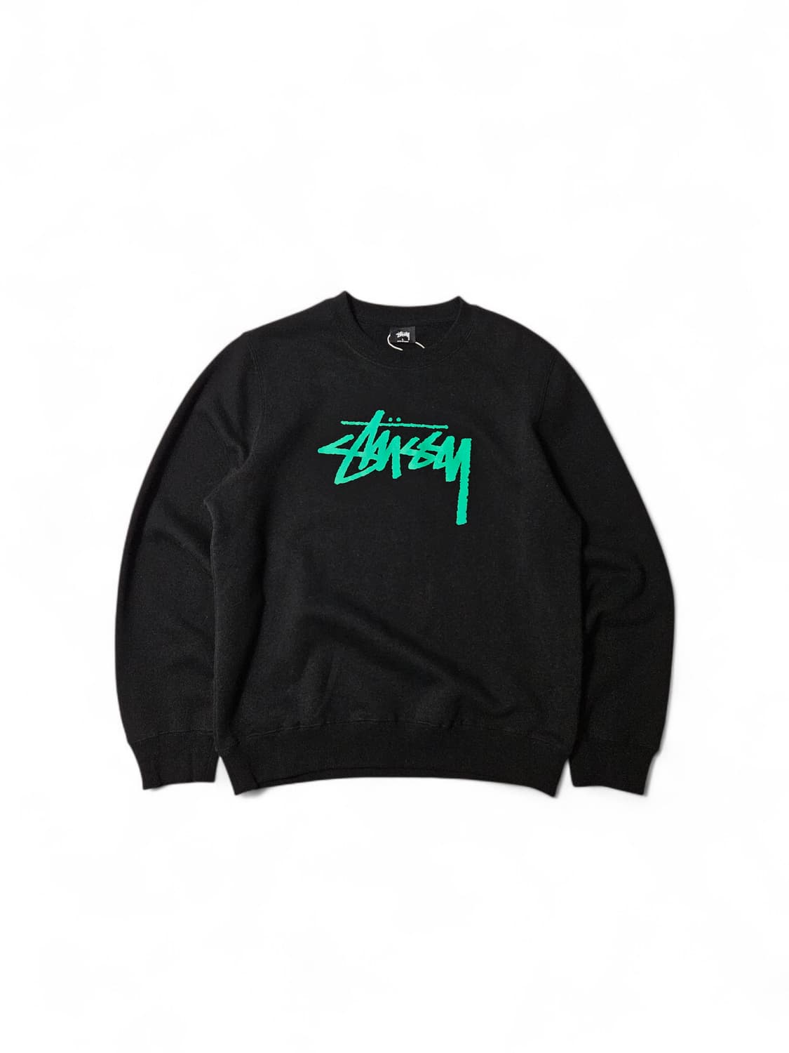 스투시 스탁로고 크루넥 맨투맨 스웻셔츠 L 민트급 상품이미지1