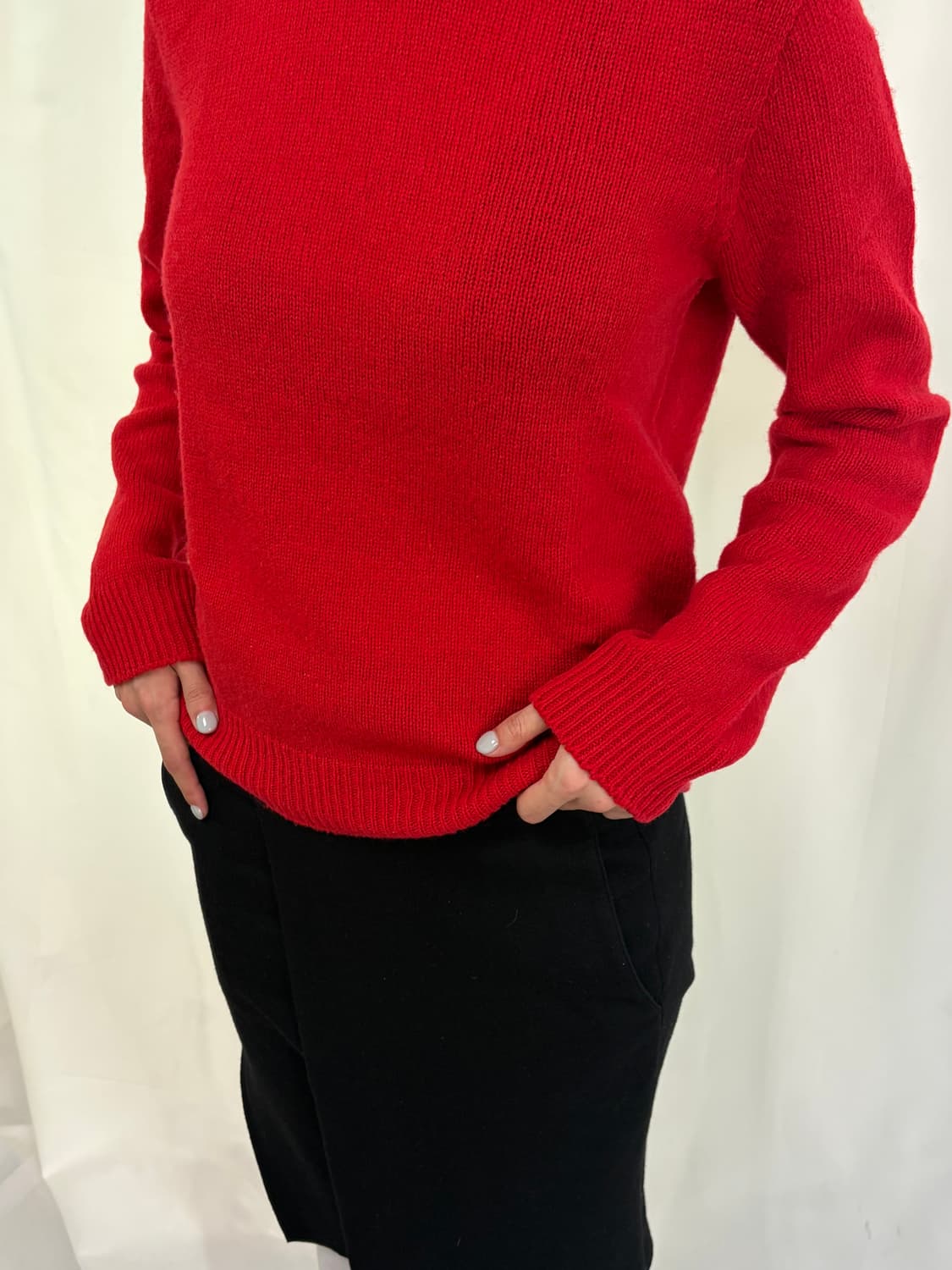 셀린느 레드 니트 상품이미지3