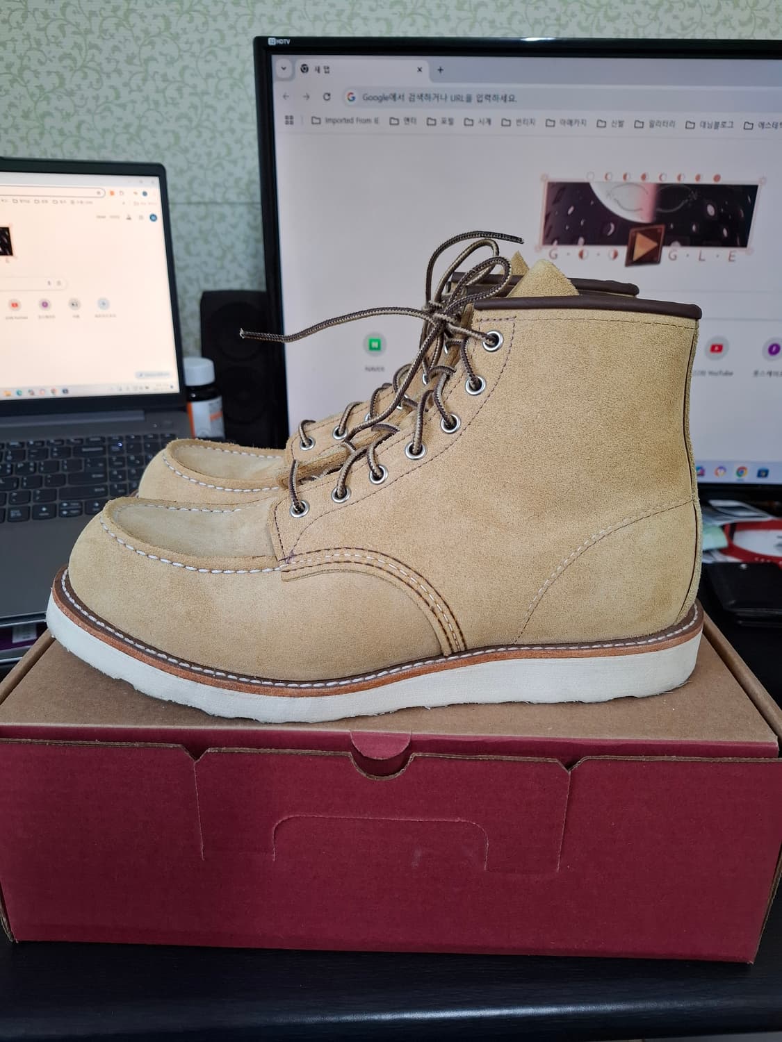 레드윙 8833 목토와 지퍼유닛 일괄발송 상품이미지2