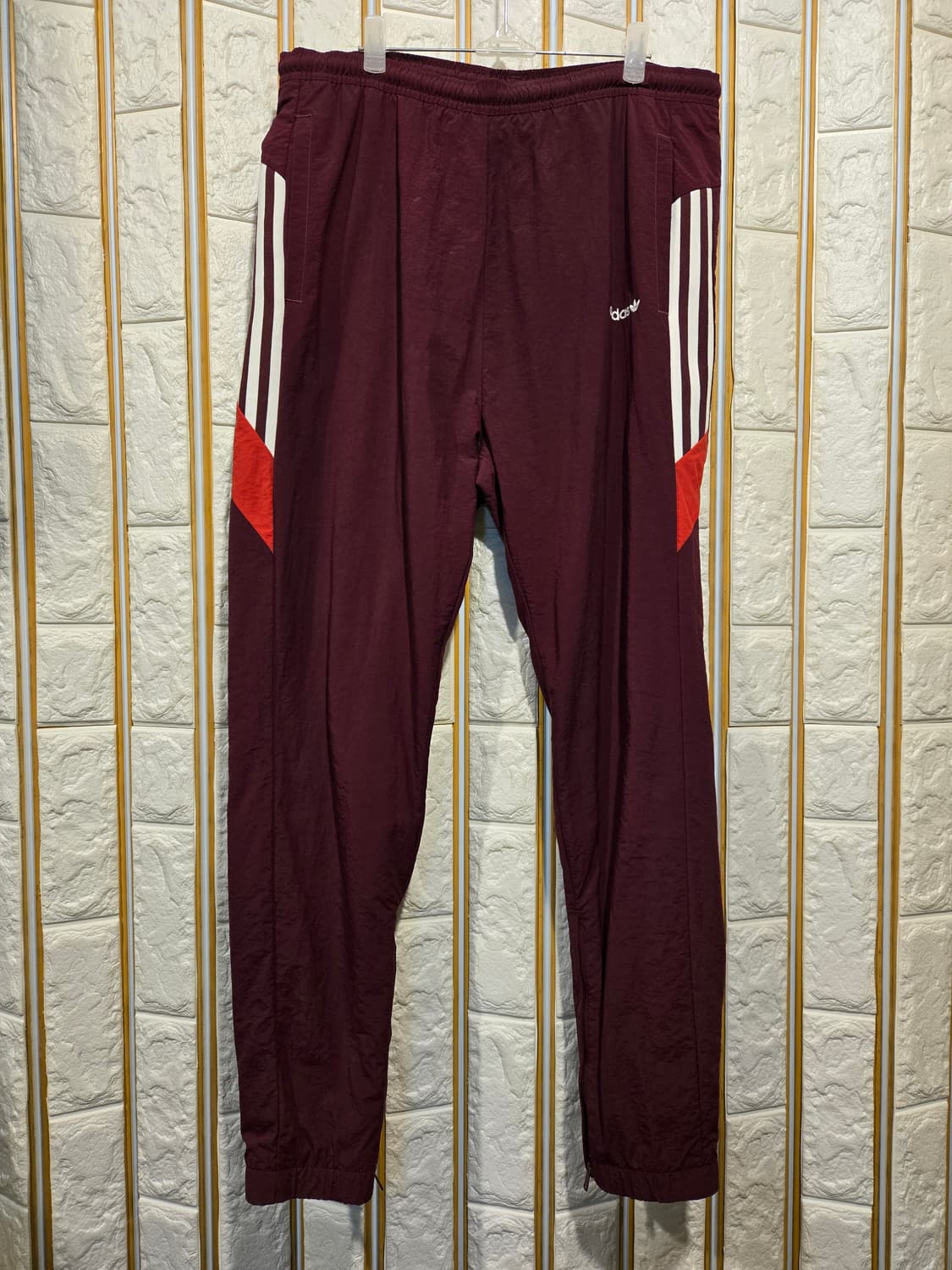 아디다스 우븐 기모바지 트레이닝 바지 하의 M-L 상품이미지1