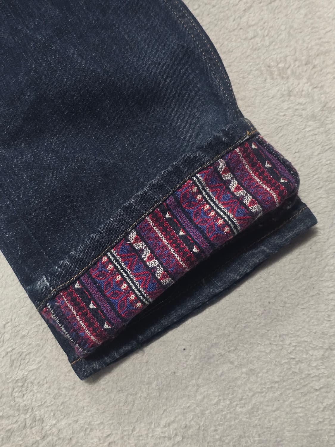 Evisu 에비수 폭스 자수 데님 청바지 32 상품이미지6