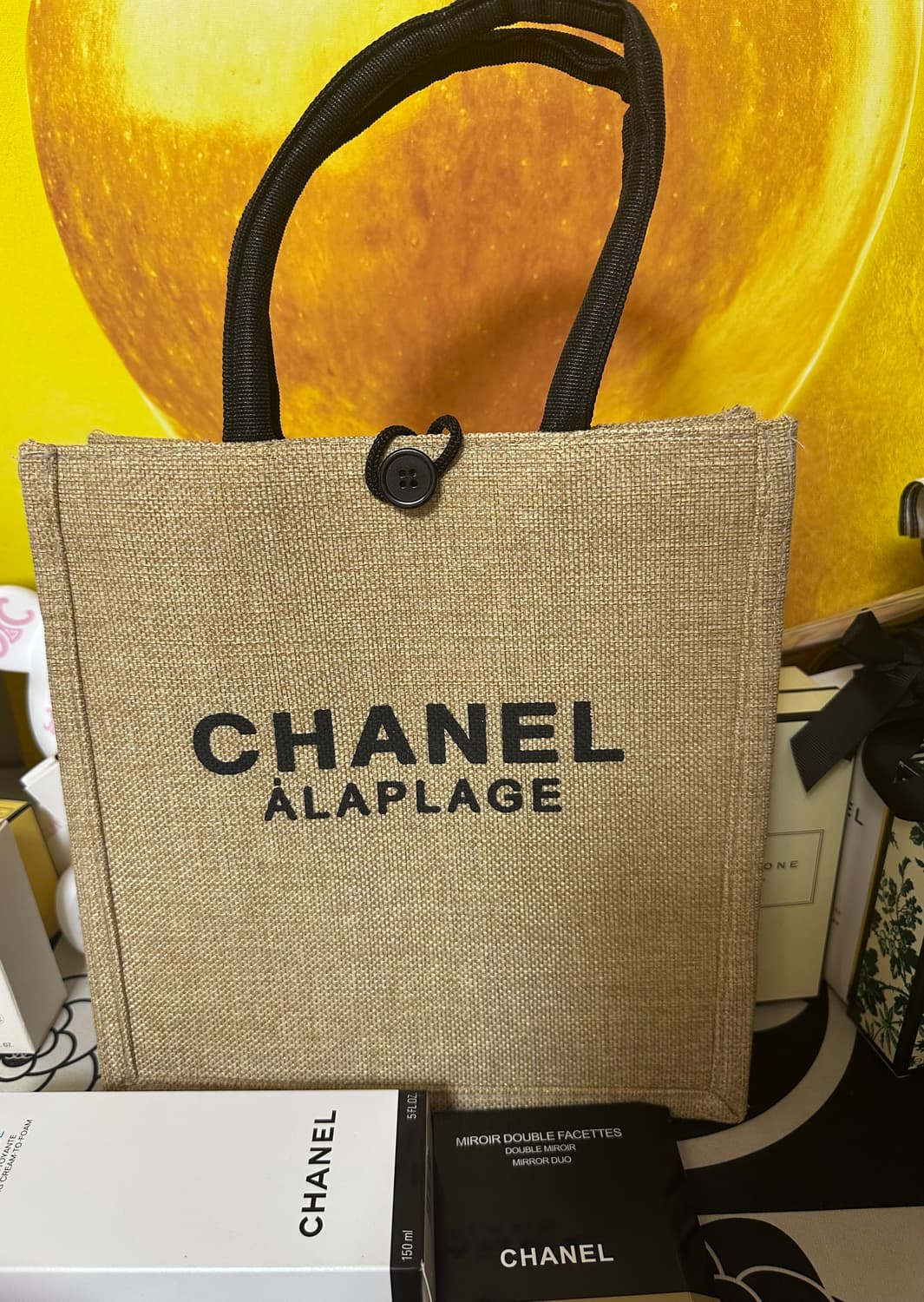 샤넬 라무스 폼클렌징 150ml + 거울듀오+에코가방 상품이미지2