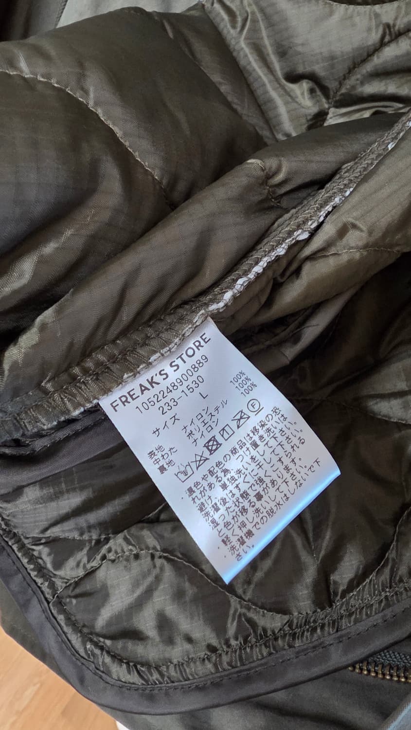 프릭스스토어 m65 피쉬테일파카 상품이미지3