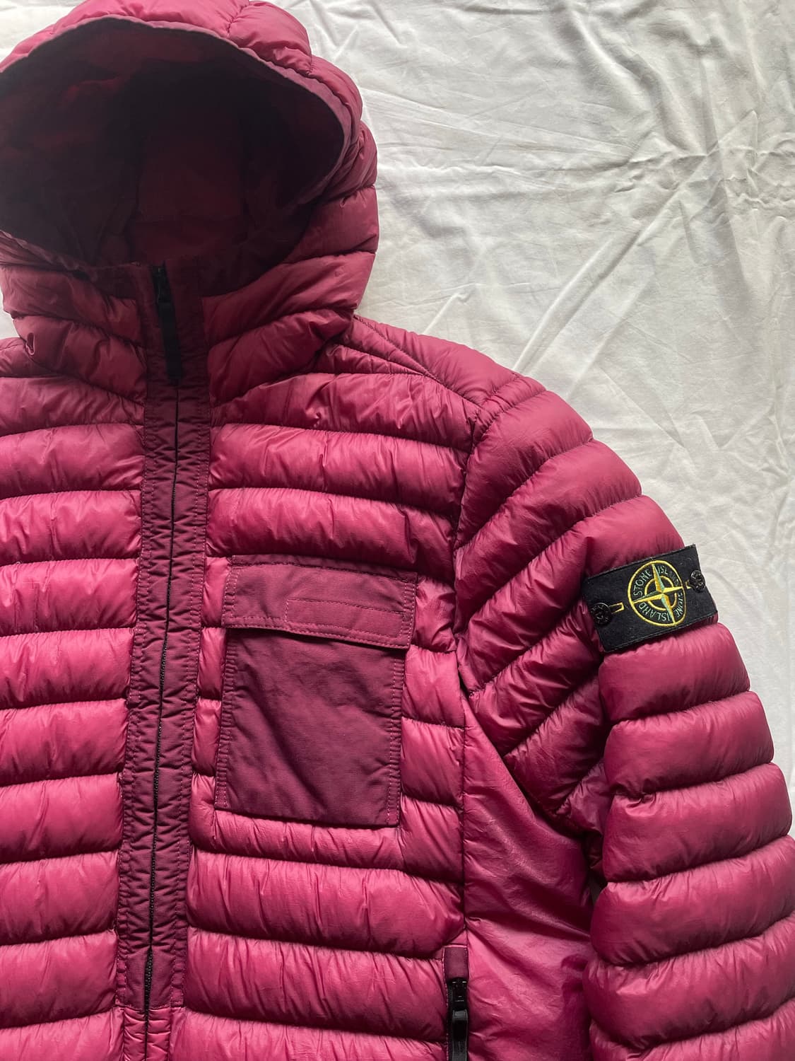 스톤아일랜드 가먼트 다이드 마이크로 얀 다운자켓 상품이미지2