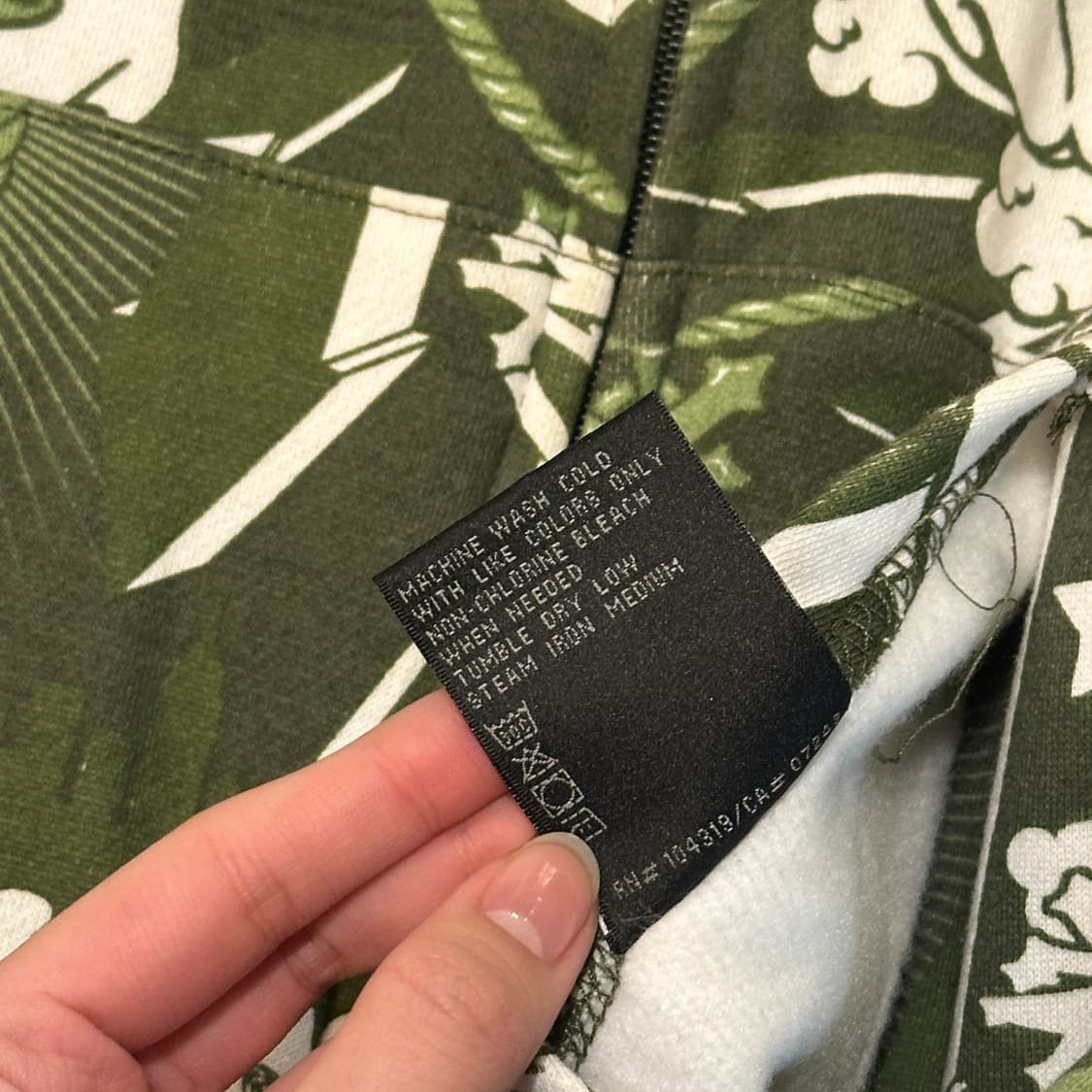 Zoo York 쥬욕 리버시블 후드집업 (S-M) 상품이미지10