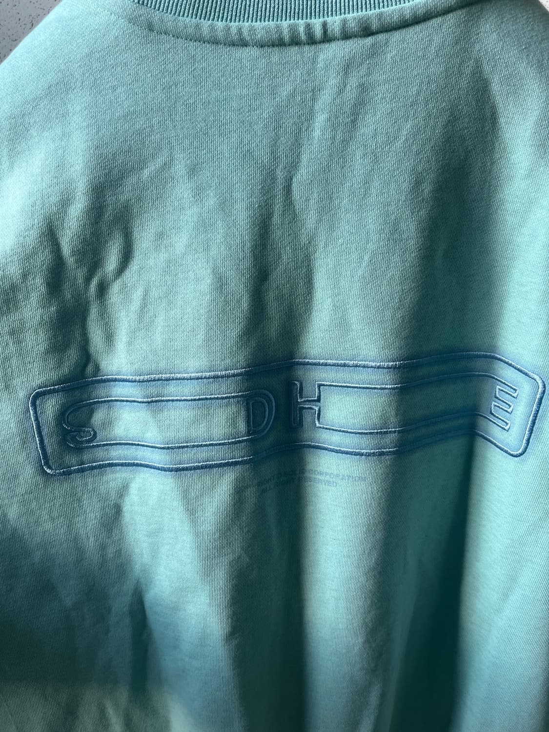 솔리드옴므 백로고 자수 맨투맨 상품이미지4