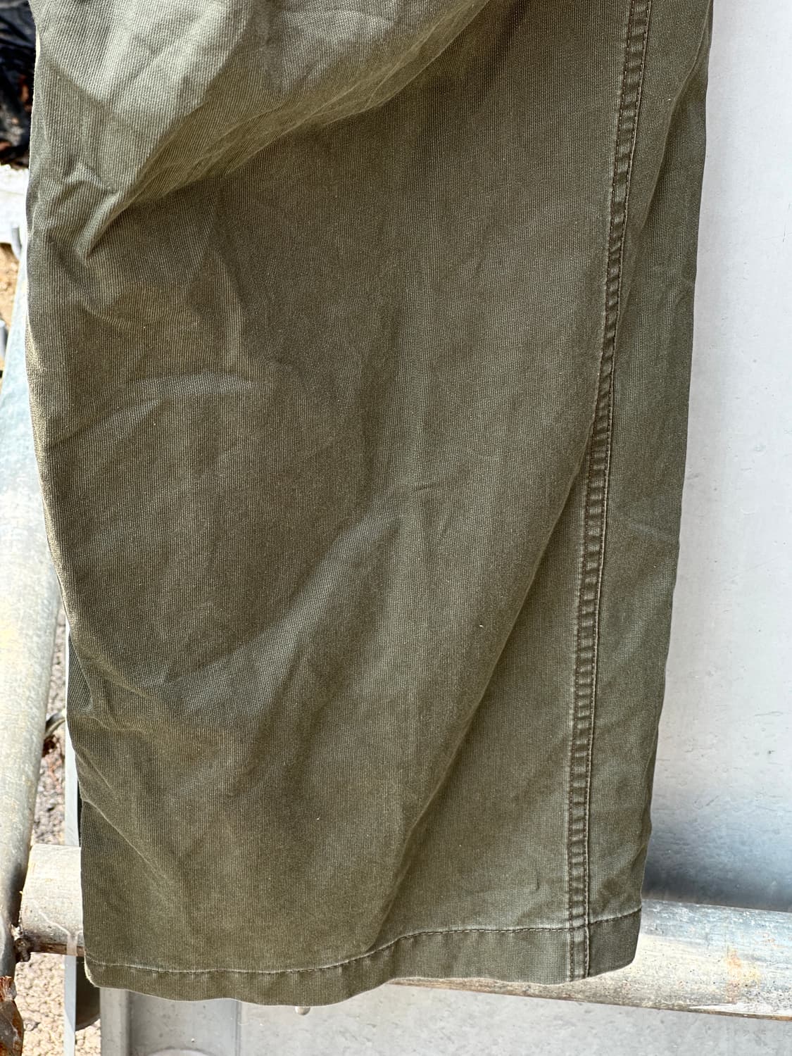 포터리 POTTERY 카고팬츠 카키 M65 워시드 코튼 카고팬츠 3사이즈 상품이미지6