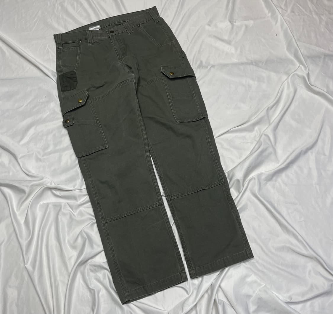 칼하트 카키 포켓워크팬츠 34*32 상품이미지1