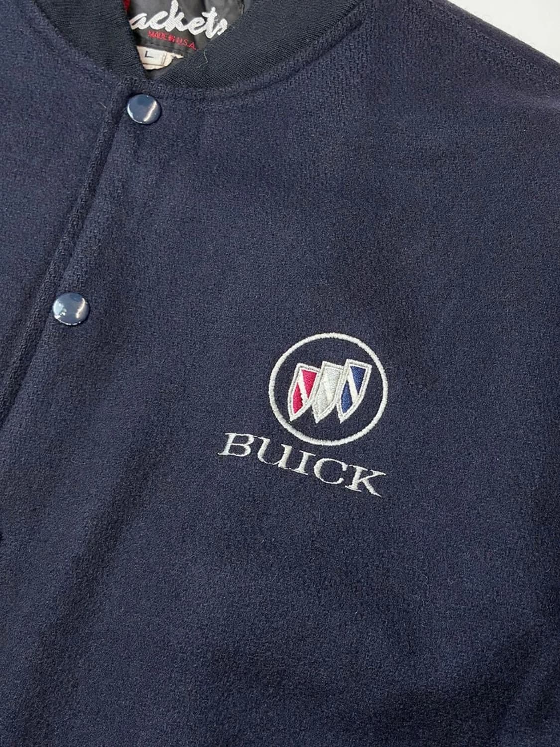 Selectede 90s USA 가죽 바시티 자켓 PN5300 상품이미지3