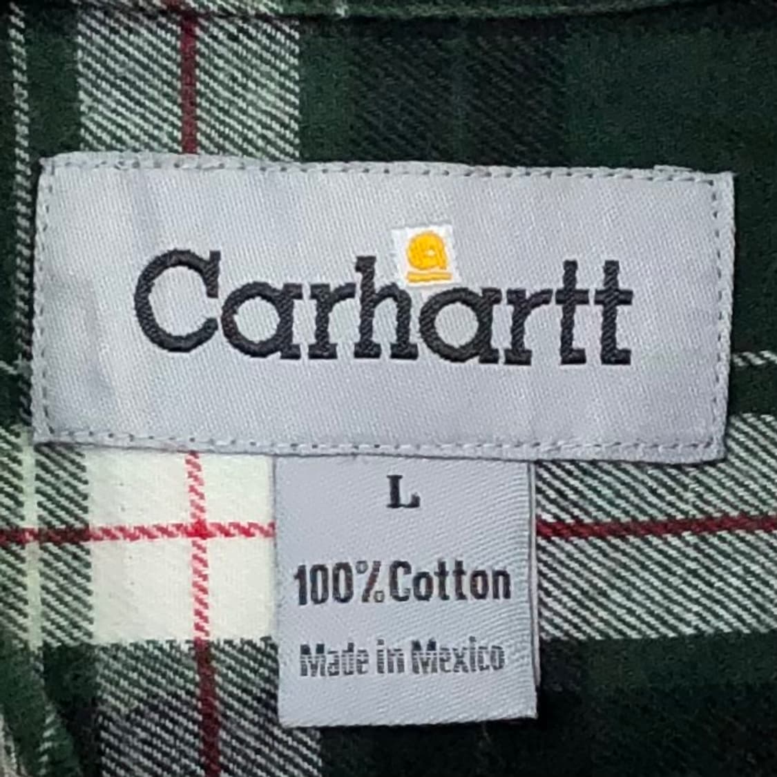L 칼하트 체크 워크 셔츠 상품이미지3