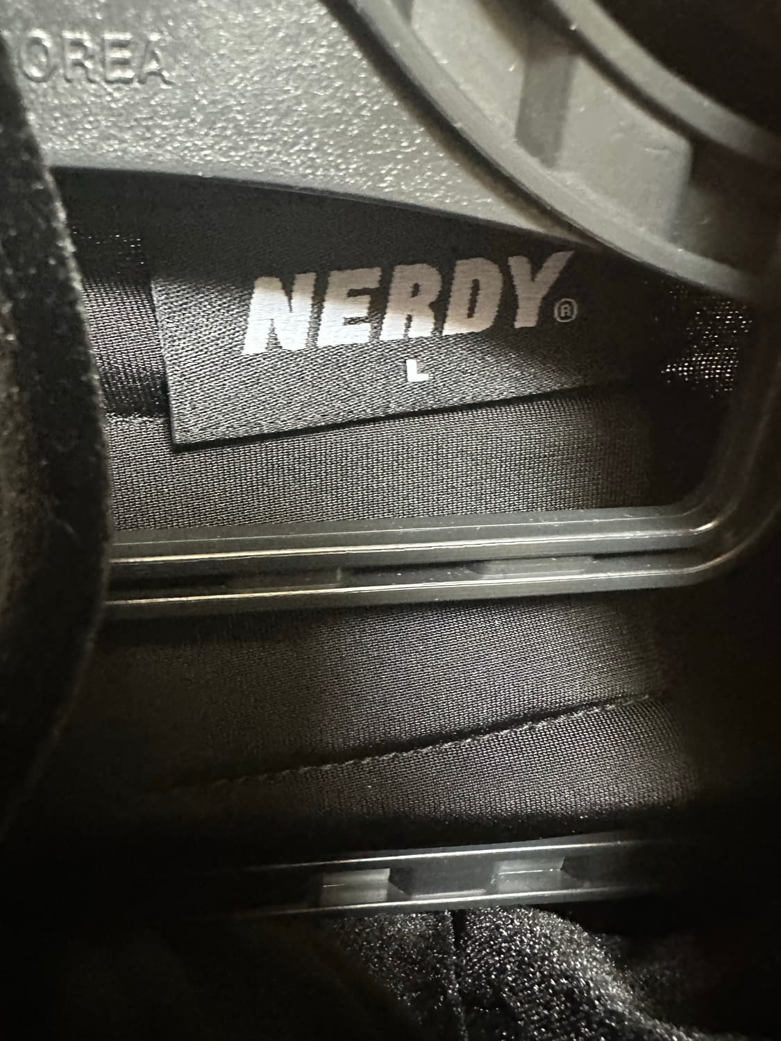 널디 벨벳 트랙탑 블랙 흰색라인 상품이미지6