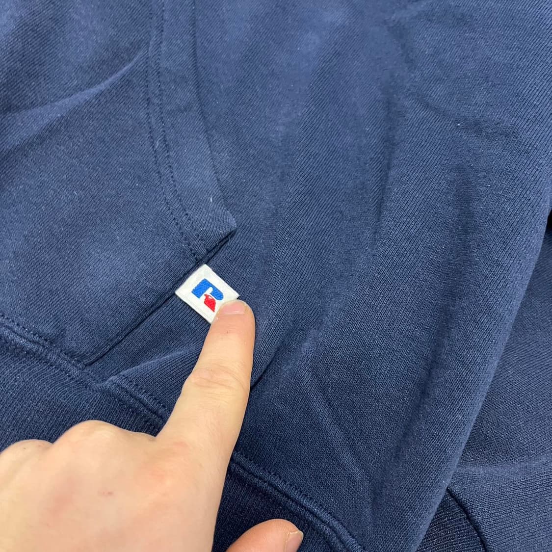 러셀 애슬레틱 빈티지 후드 집업 상품이미지4