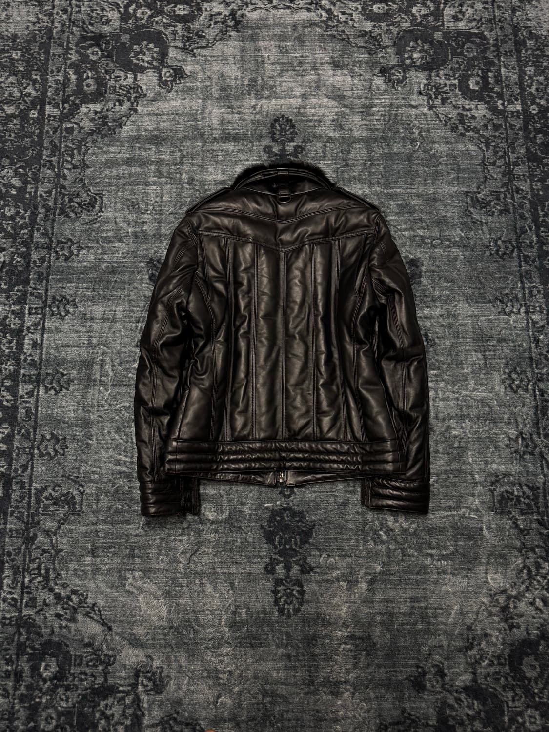 Maniac works vkei leather fur jacket 상품이미지6