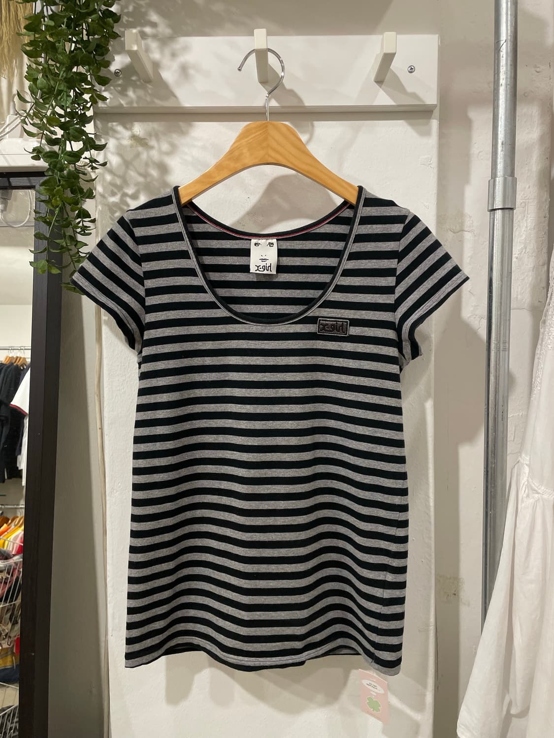 X-girl stripe t-shirt 상품이미지6