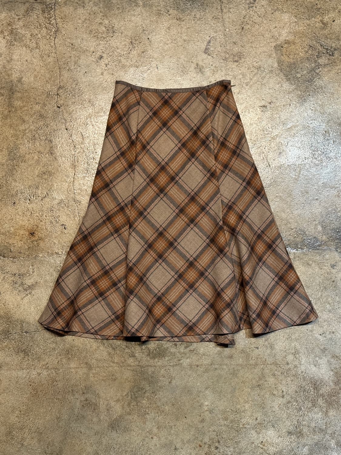 25inch ) JPN Checked Stitch Skirt 상품이미지4