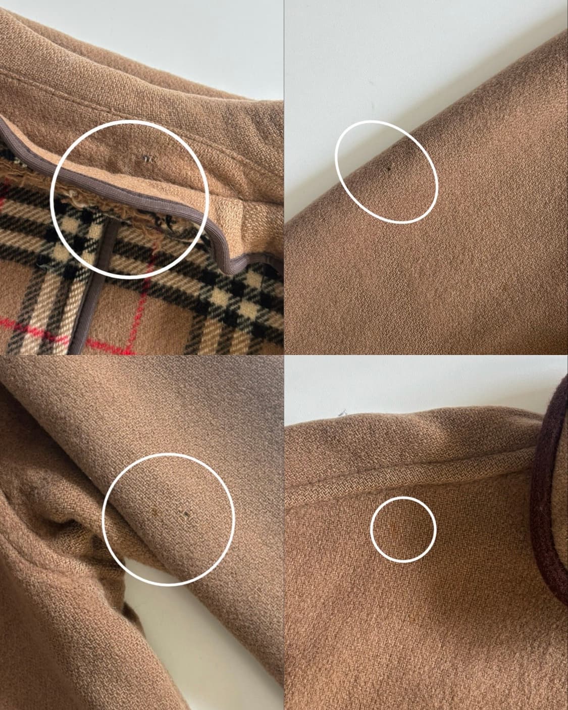 Burberry 버버리 클래식 브라운 울 코트 상품이미지9