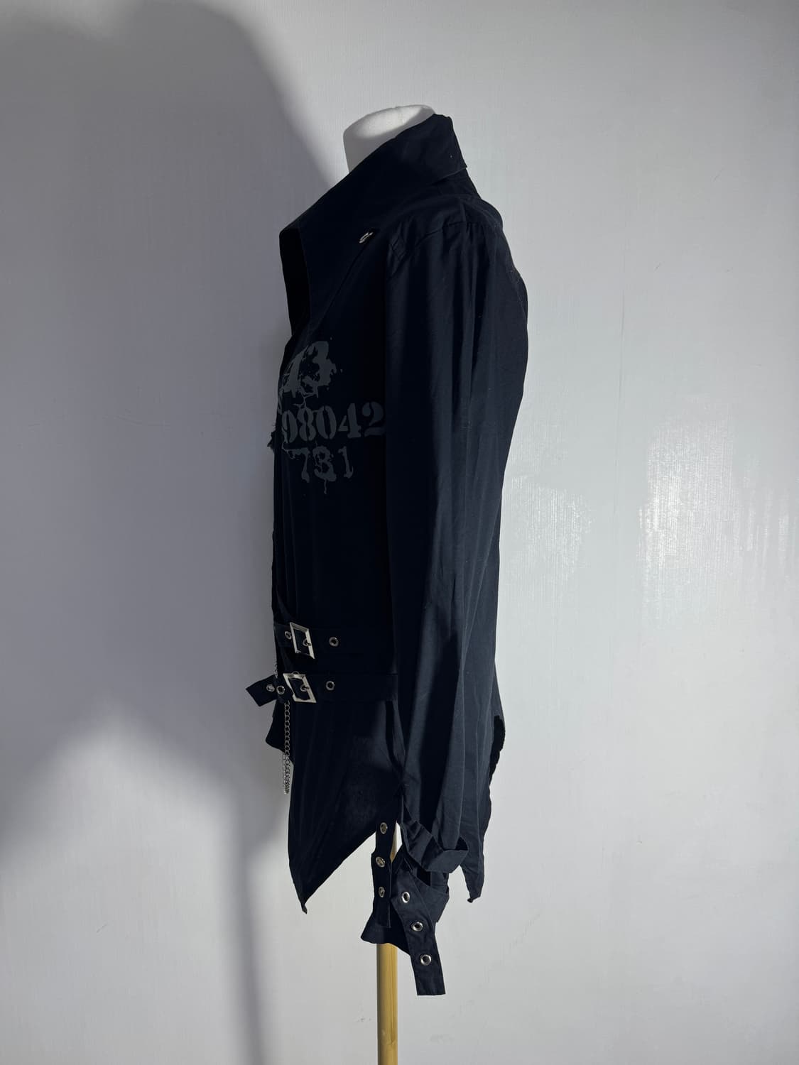 ACDC RAG 본디지 체인 셔츠 펑크 고딕  상품이미지3