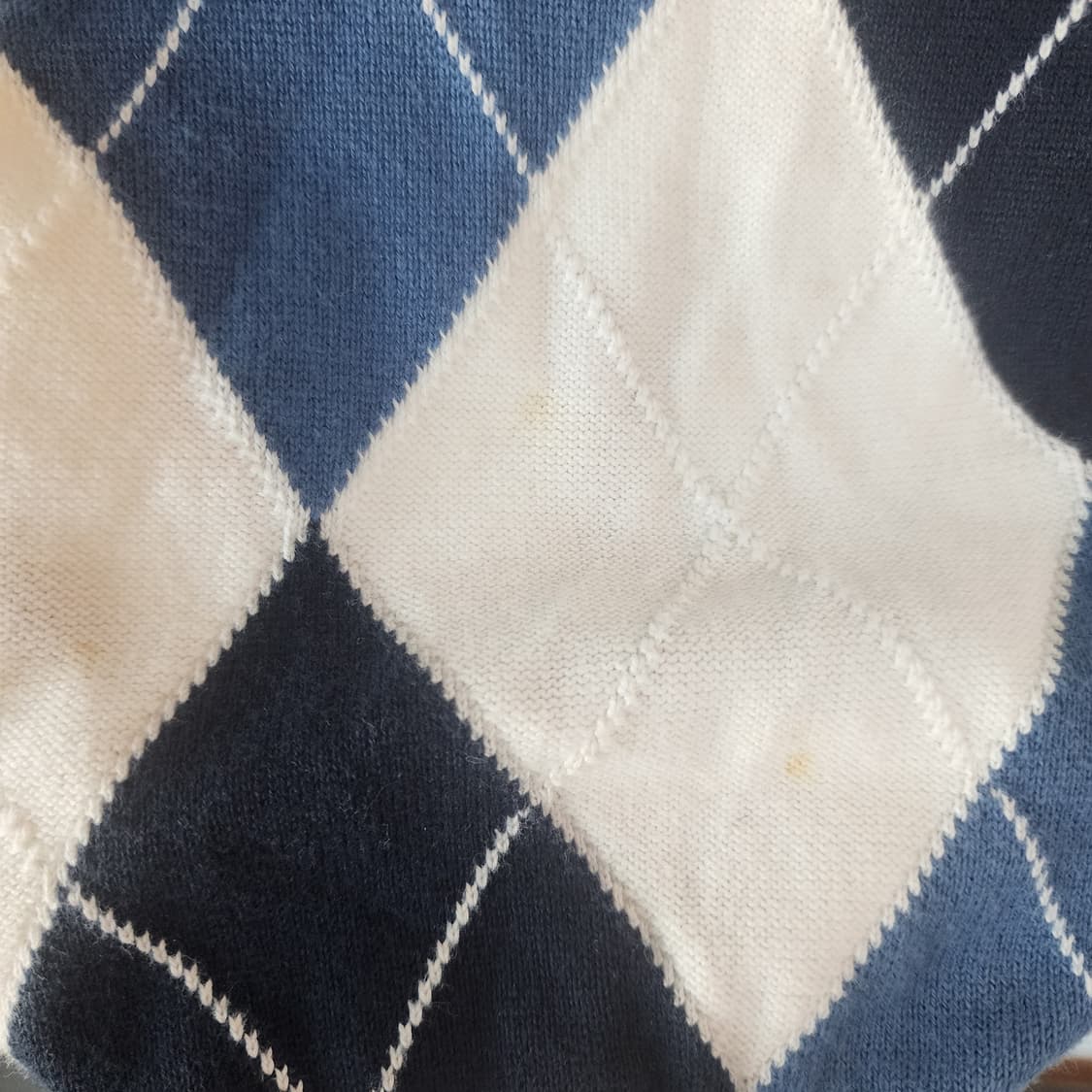 타미힐피거 아가일 니트 아이보리 상품이미지5