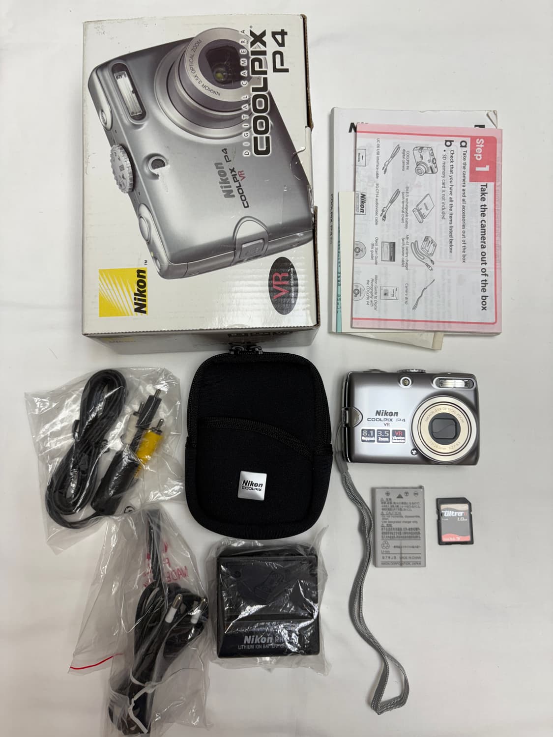 ⭐️민트 풀박스⭐️니콘 쿨픽스 P4 Nikon coolpix P4 상품이미지1