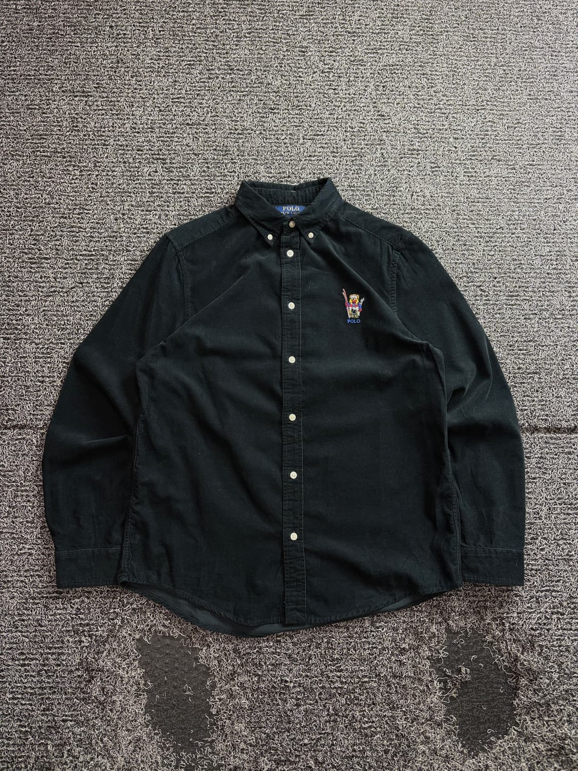 폴로 랄프로렌 폴로베어 커스텀핏 브러시드 옥스퍼드 셔츠 3508 상품이미지2