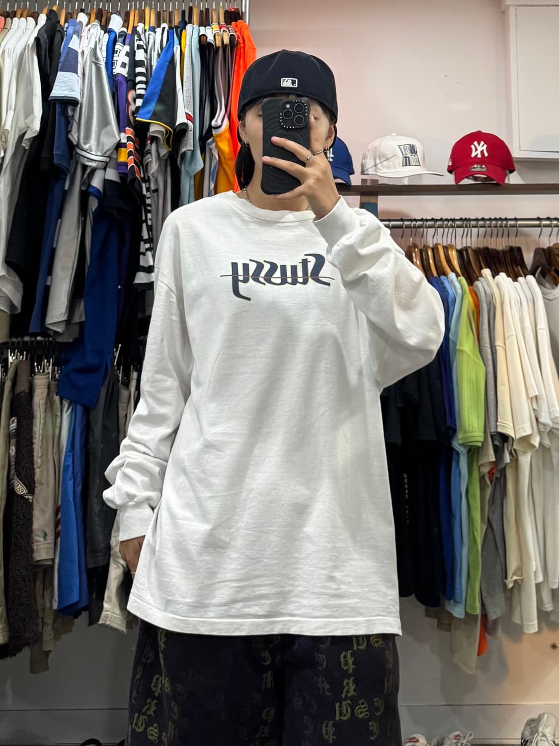 90s made in usa 스투시 롱슬리브 상품이미지4