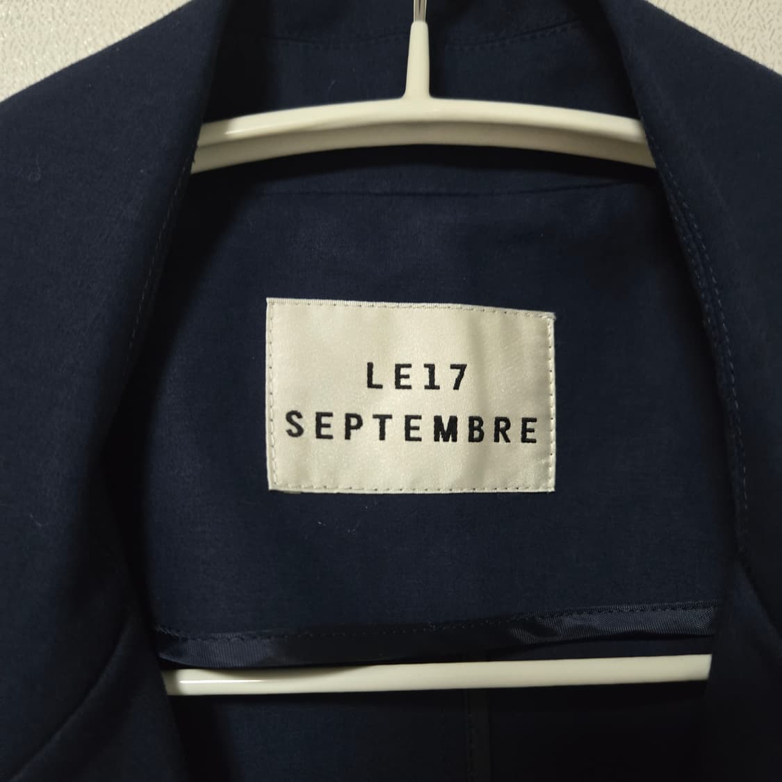 르17셉템버 네이비 오버핏 코트 / 여자 코트/ 여성 코트  상품이미지2