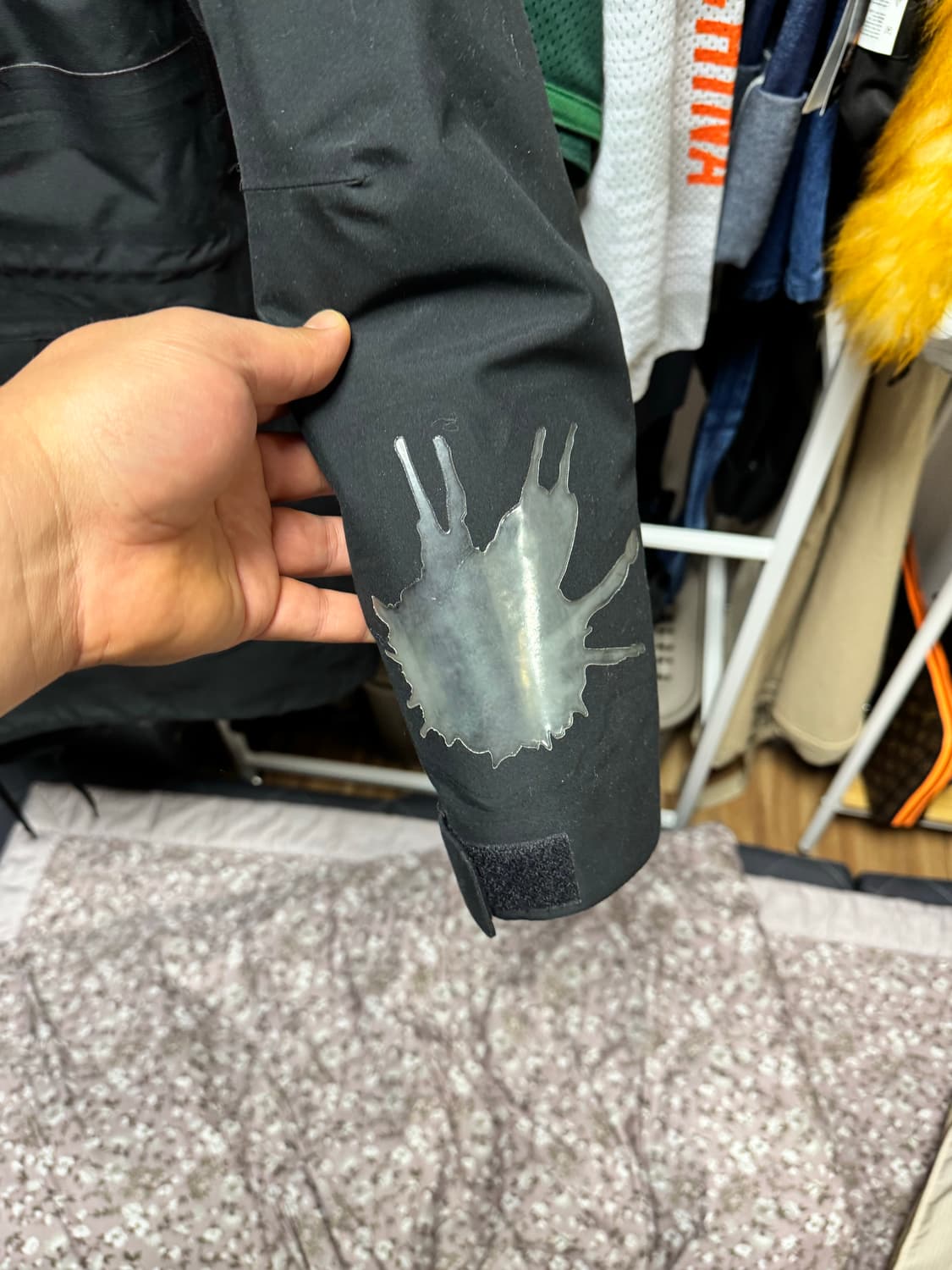 나이키 x 언더커버 피쉬테일 파카 블랙 - US/EU 상품이미지4